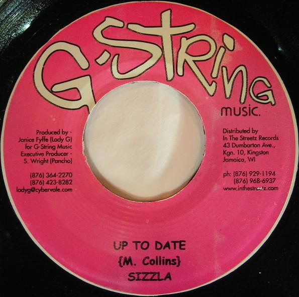7inch Record SIZZLA - Up To Date NONE G-String Music 2002 Jamaica Reggae, Ska & Dub Used
7inch Record SIZZLA - Up To Date NONE G-String Music 2002 Jamaica Reggae, Ska & Dub Used