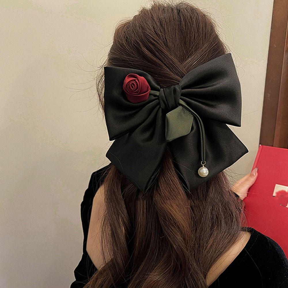 Headwear Temperament Hairpins Ponytail Holder Women Hair Clips Korean Hairgrip Bow Spring Clips чёрный
Headwear Temperament Hairpins Ponytail Holder Women Hair Clips Korean Hairgrip Bow Spring Clips чёрный