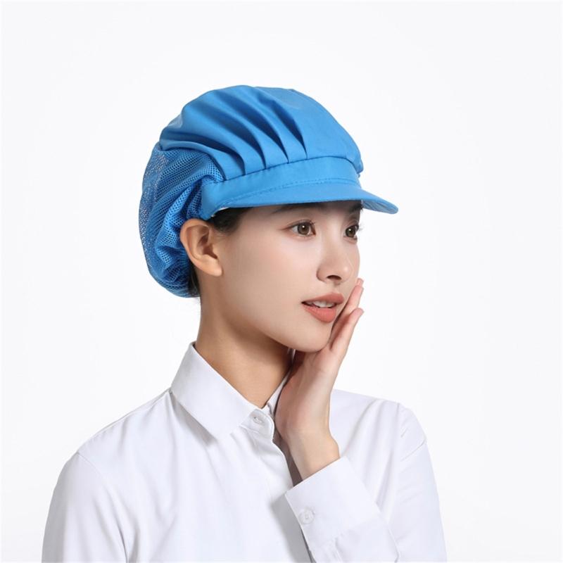 Professional Kitchen Hat Breathable Service Hair Cover Adjustable Size Hair Net For Men And Women Factory Worker Half net cloth озеро синий
Professional Kitchen Hat Breathable Service Hair Cover Adjustable Size Hair Net For Men And Women Factory Worker Half net cloth озеро синий
