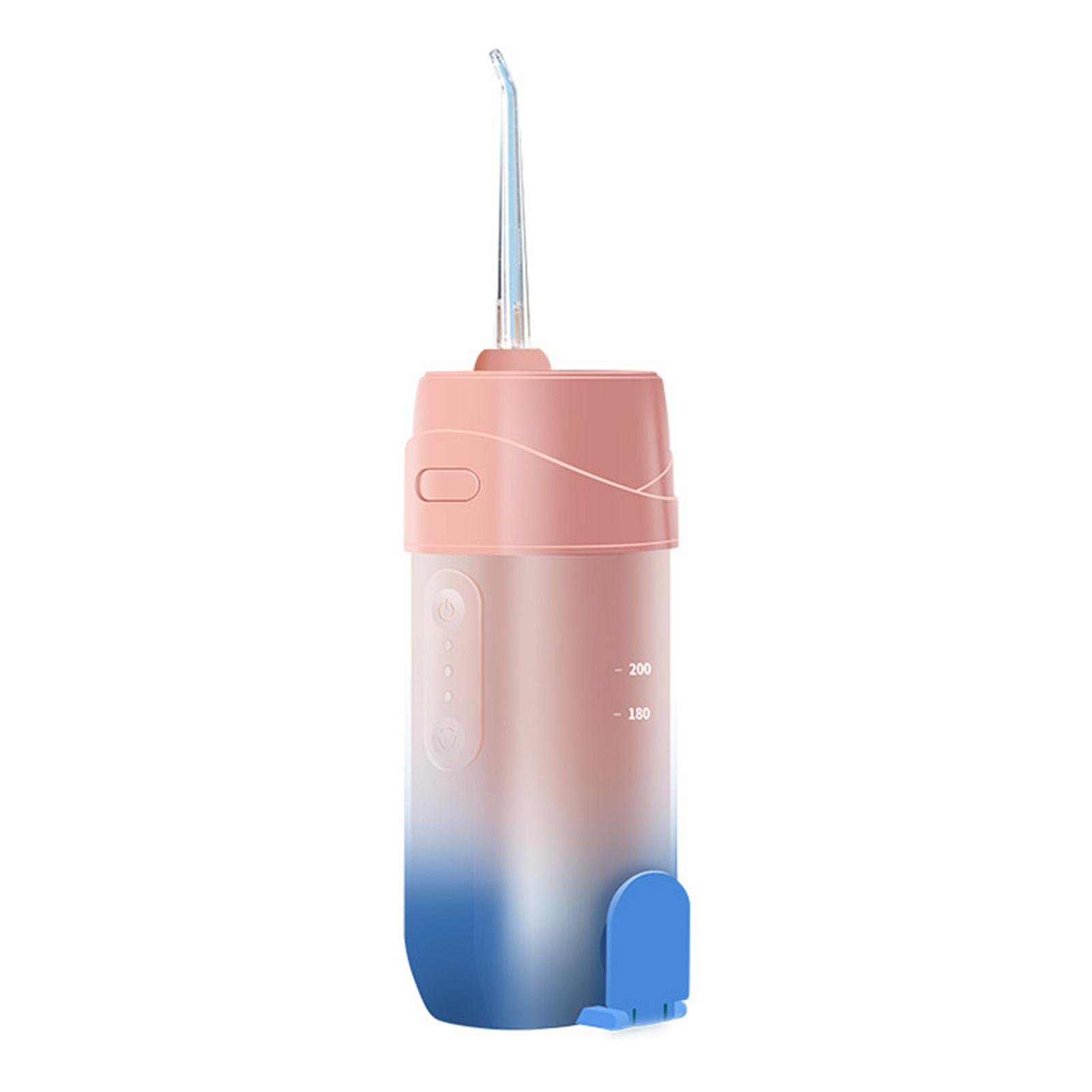 Electric Water Dental Flosser 3 Modes 200ML IPX7 Waterproof Cordless Oral Irrigator Water Teeth розовый
Electric Water Dental Flosser 3 Modes 200ML IPX7 Waterproof Cordless Oral Irrigator Water Teeth розовый