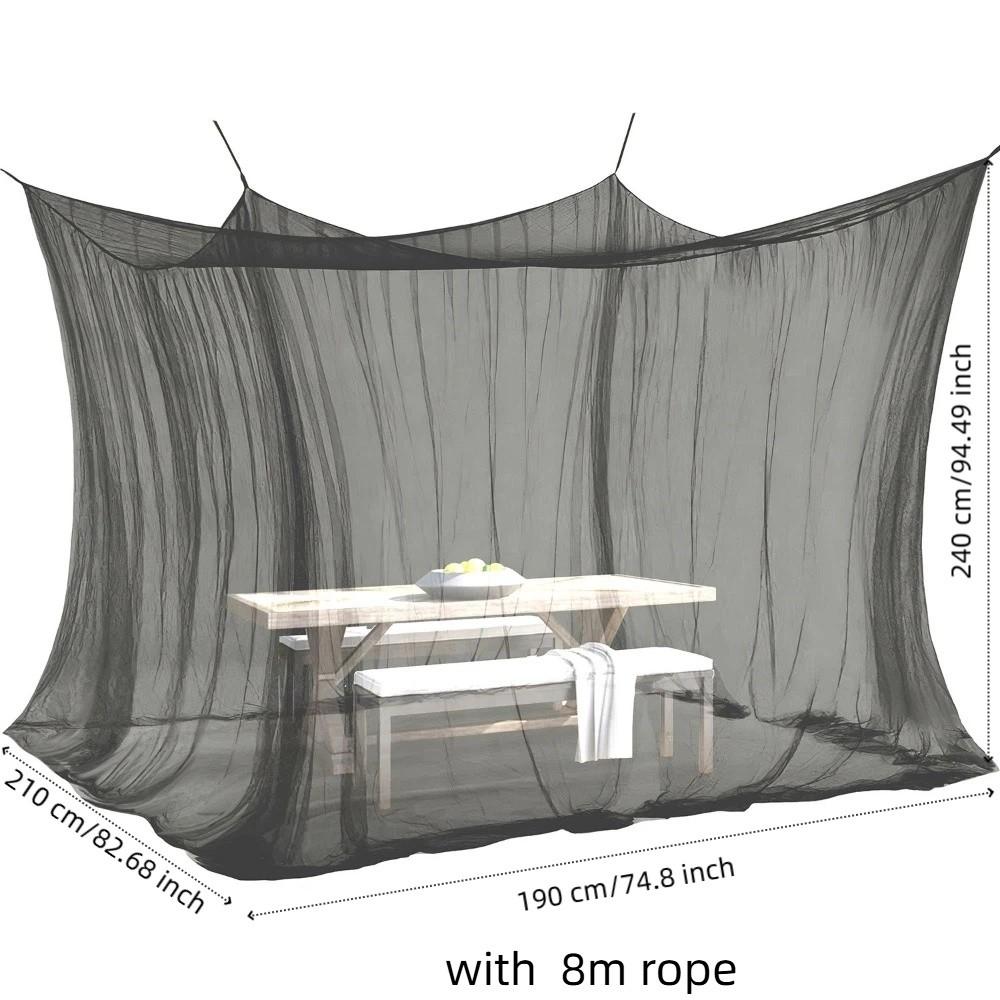 Large Outdoor Mosquito Net Tent Summer Hanging Insect Proof Tent Garden Backyard 1door 210x190x240 чёрный
Large Outdoor Mosquito Net Tent Summer Hanging Insect Proof Tent Garden Backyard 1door 210x190x240 чёрный