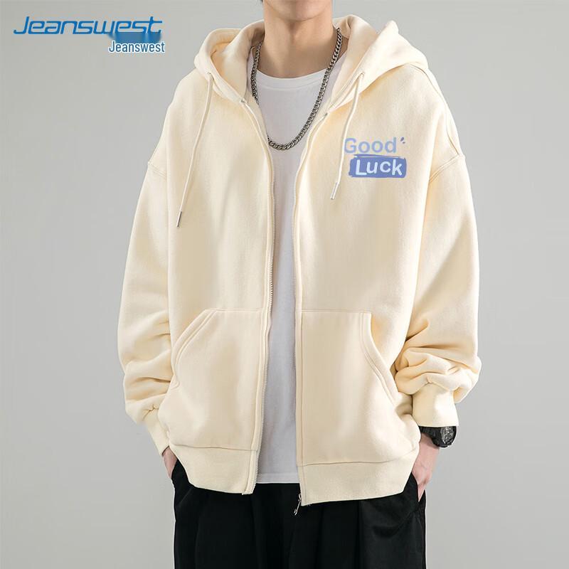 JEANSWEST Men s Casual Zip-Up Hooded Sweatshirt Jacket M
JEANSWEST Men s Casual Zip-Up Hooded Sweatshirt Jacket M