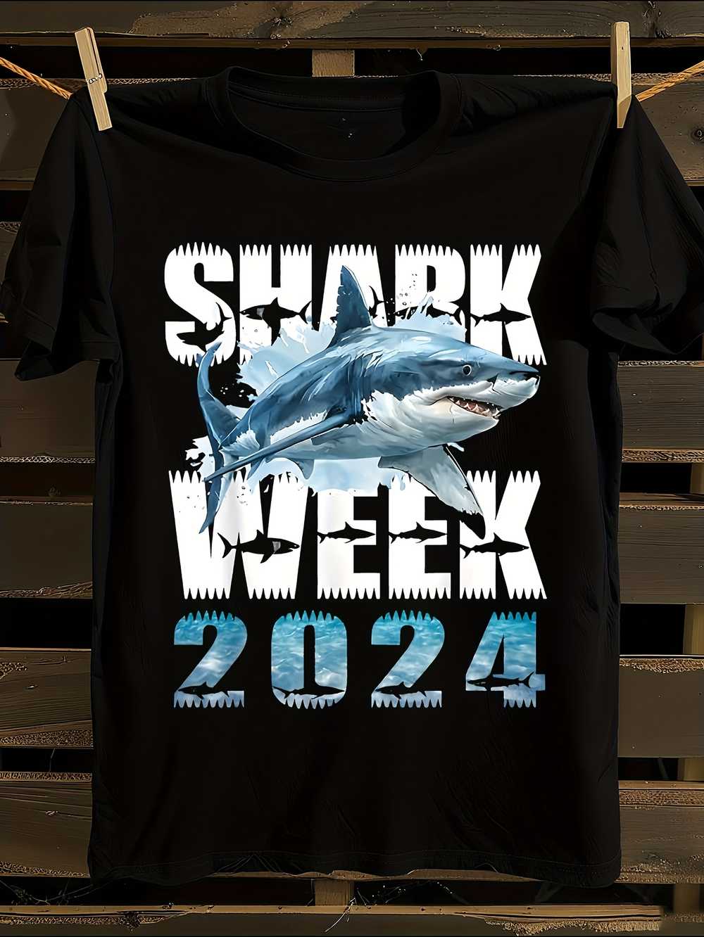 s Shark Week 2024 T-Shirt Mens Tshirt Womens Tshirts with Letters Print Short Sleeves T-Shirt Casual Street Tee Shirt Top M
s Shark Week 2024 T-Shirt Mens Tshirt Womens Tshirts with Letters Print Short Sleeves T-Shirt Casual Street Tee Shirt Top M