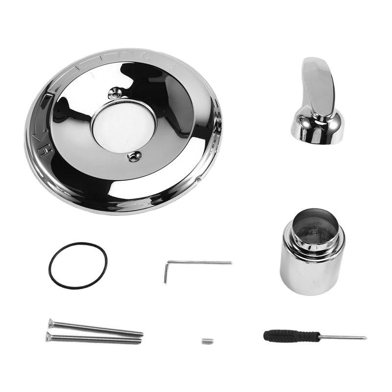 Aug. Single-Function Valve Trim Kit For Delta Foundations 13 Series, Handle Set For Shower Faucet System, Stainless BT13010 A
Aug. Single-Function Valve Trim Kit For Delta Foundations 13 Series, Handle Set For Shower Faucet System, Stainless BT13010 A