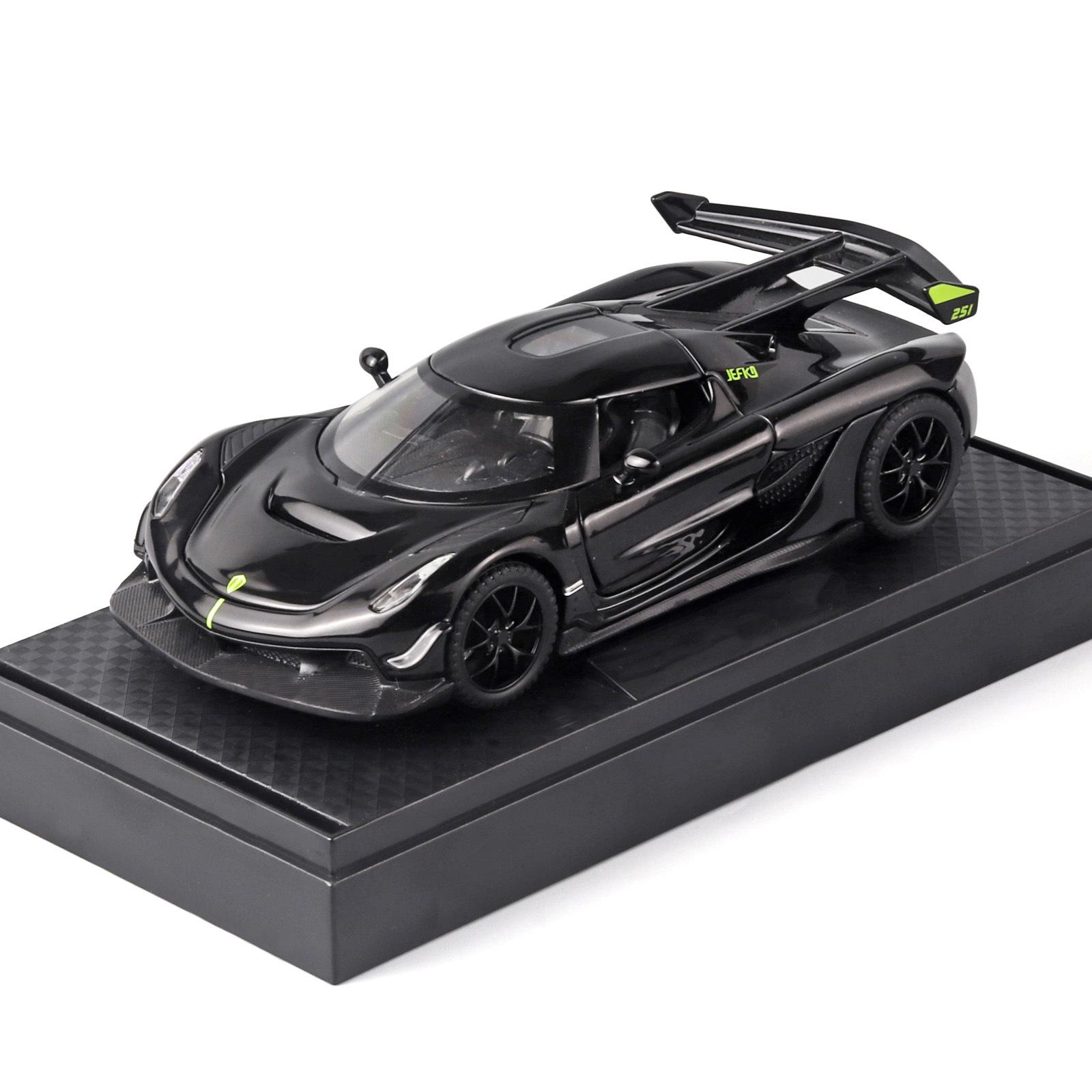 1/32 Литая модель спортивного автомобиля Koenigsegg JESKO из сплава Со звуком и светом База с ремешком-возвращалкой Украшение Детские игрушки Подарок на день рождения чёрный
1/32 Литая модель спортивного автомобиля Koenigsegg JESKO из сплава Со звуком и светом База с ремешком-возвращалкой Украшение Детские игрушки Подарок на день рождения чёрный