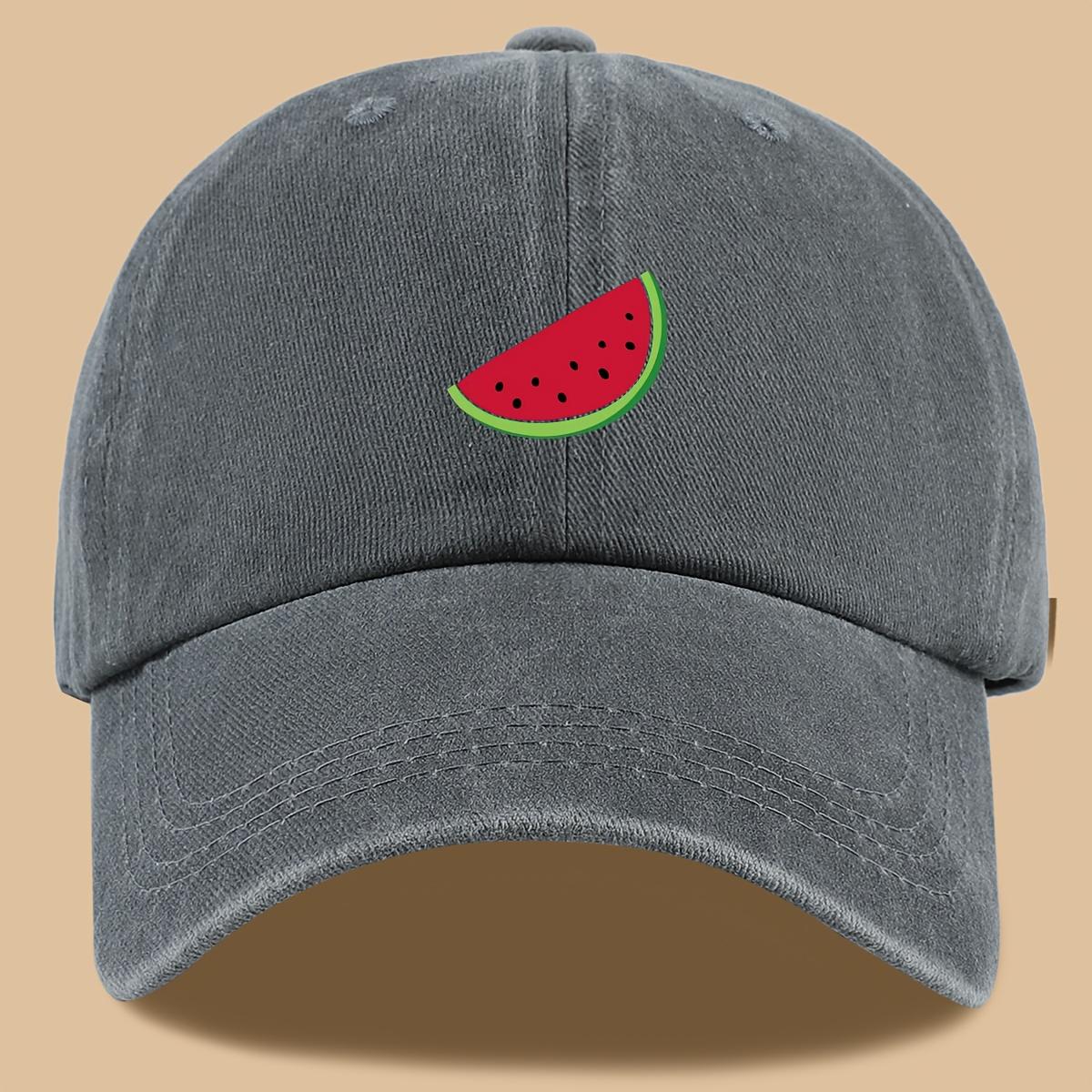 1pc Watermelon Print Baseball Cap Adjustable Breathable Comfortable Sun Trucker Hat for Men Women Perfect for Holidays One Size
1pc Watermelon Print Baseball Cap Adjustable Breathable Comfortable Sun Trucker Hat for Men Women Perfect for Holidays One Size