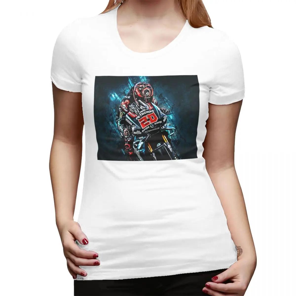 Fabio Quartararo French Motorcycle Racer TShirt for Women Round Neck Streetwear T Shirts Womens Tees Short Summer Clothes Tops S
Fabio Quartararo French Motorcycle Racer TShirt for Women Round Neck Streetwear T Shirts Womens Tees Short Summer Clothes Tops S