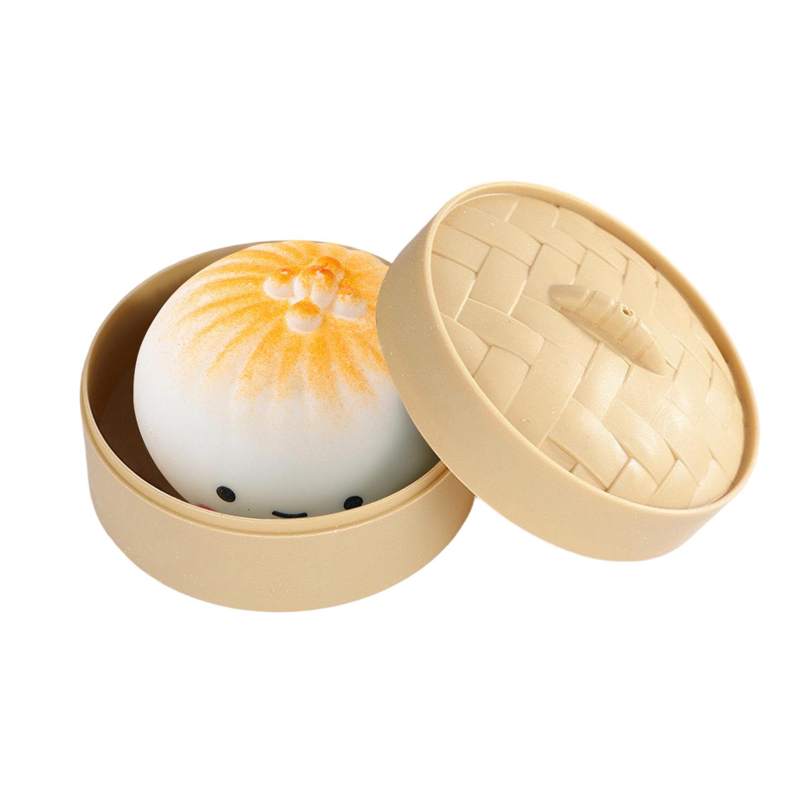 Soft Baozi-shaped Stress-relieving Balls, Fun Toys Featuring Steamed Buns With Cages, Sensory Toys, And Stress Relief. One Size белый
Soft Baozi-shaped Stress-relieving Balls, Fun Toys Featuring Steamed Buns With Cages, Sensory Toys, And Stress Relief. One Size белый