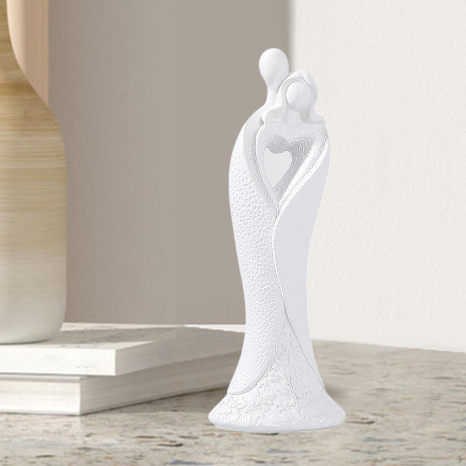 Пара Статуя Фигура Абстрактное Настольное Украшение Влюбленные Скульптура для Гостиной Юбилей stand белый
Пара Статуя Фигура Абстрактное Настольное Украшение Влюбленные Скульптура для Гостиной Юбилей stand белый