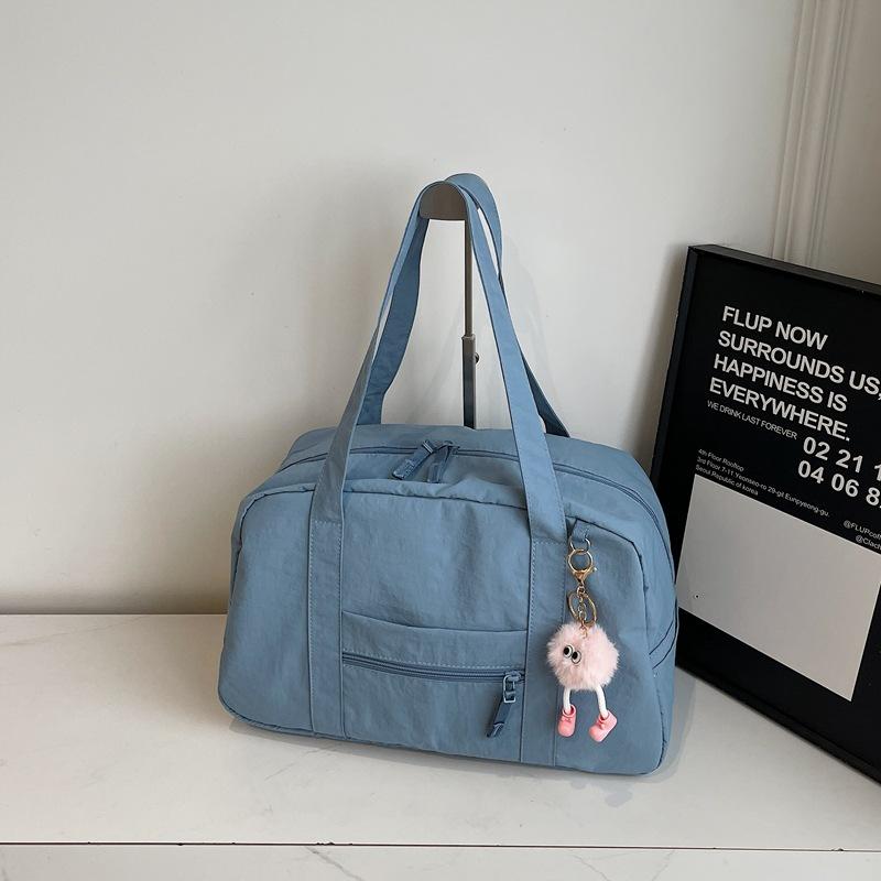 Корейская версия сумки новая дорожная сумка дамская сумка сумка через плечо легкая большая вместимость повседневная нейлоновая сумка-тоут сумка для мамы Without pendant синий
Корейская версия сумки новая дорожная сумка дамская сумка сумка через плечо легкая большая вместимость повседневная нейлоновая сумка-тоут сумка для мамы Without pendant синий