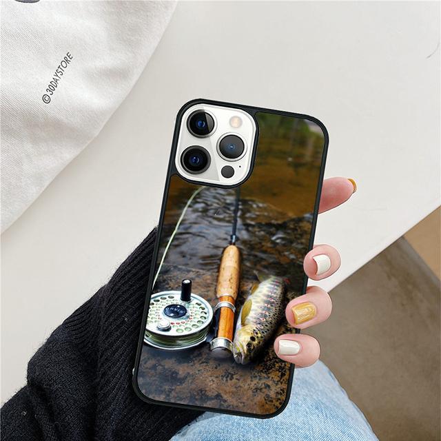 Fishing rod Carp Phone Case For iPhone 17 Air 15 16 Cover 11 13 14 Pro Max 12 Plus Max Fundas iPhone 14plus
Fishing rod Carp Phone Case For iPhone 17 Air 15 16 Cover 11 13 14 Pro Max 12 Plus Max Fundas iPhone 14plus
