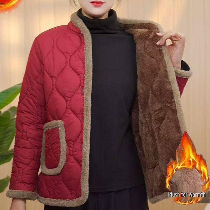Warm Thickened Velvet-Lined Cotton Jacket for Middle-Aged and Elderly – Autumn/Winter Casual Fashion 4XL (120-135 lbs)
Warm Thickened Velvet-Lined Cotton Jacket for Middle-Aged and Elderly – Autumn/Winter Casual Fashion 4XL (120-135 lbs)