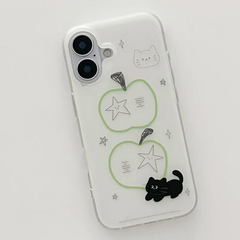 Ins Frosted Simple Painting Green for Apple Black Cat Double Layer for Apple 17/14/13Pro Mobile Phone Case for IPhone16 For iPhone XSMAX
Ins Frosted Simple Painting Green for Apple Black Cat Double Layer for Apple 17/14/13Pro Mobile Phone Case for IPhone16 For iPhone XSMAX