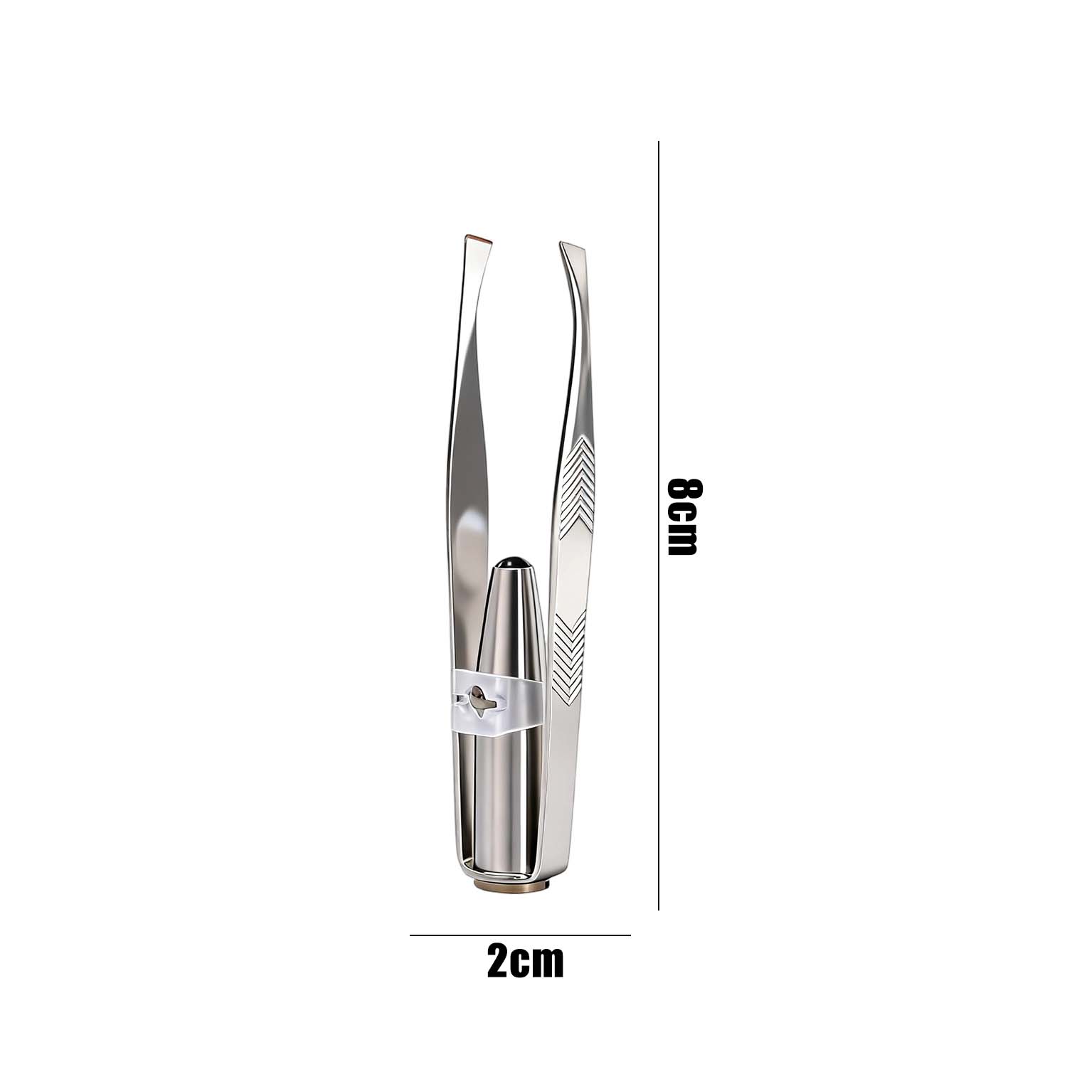 Stainless Steel LED Tweezers False Eyelashes Eyebrow Clip Smart Design Hair Remove Tweezer Makeup Tool Angle Pointed Tip срібний
Stainless Steel LED Tweezers False Eyelashes Eyebrow Clip Smart Design Hair Remove Tweezer Makeup Tool Angle Pointed Tip срібний