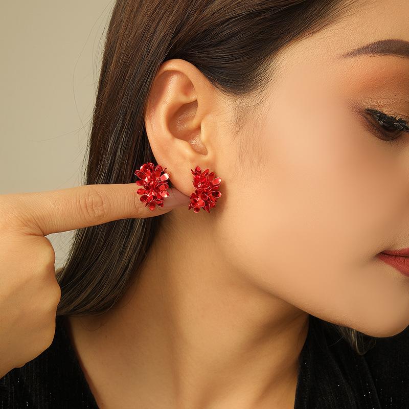 Модные серьги-подвески для женщин красный
Модные серьги-подвески для женщин красный