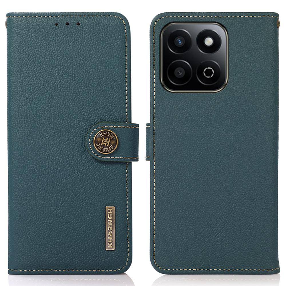 KHAZNEH For Honor X7c 4G/200 Smart 5G/Play 60 Plus 5G Case Genuine Cow Leather Wallet Phone Cover Green
KHAZNEH For Honor X7c 4G/200 Smart 5G/Play 60 Plus 5G Case Genuine Cow Leather Wallet Phone Cover Green