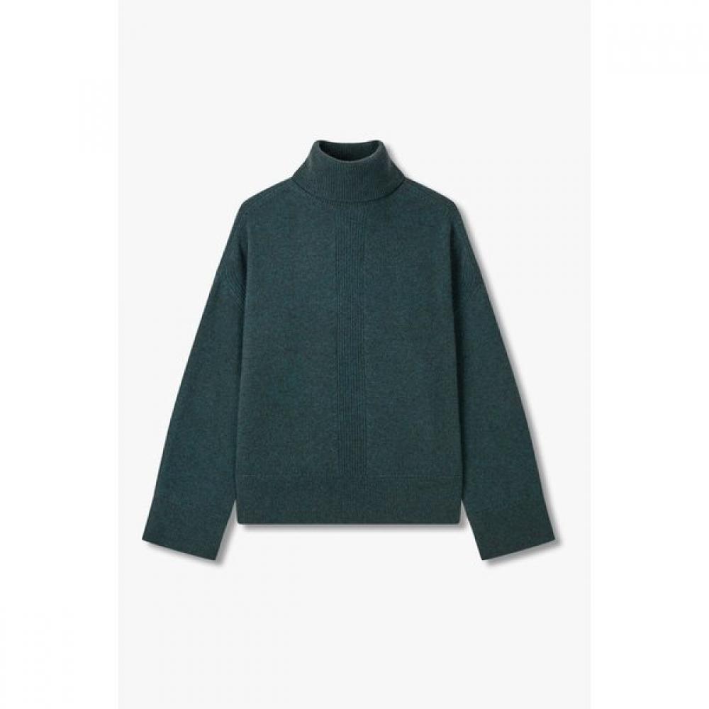 Emporio Armani Women S Turtleneck Sweater Side Slit A525328503 M
Emporio Armani Women S Turtleneck Sweater Side Slit A525328503 M
