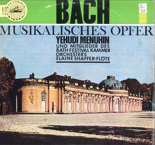 LP Record JOHANN SEBASTIAN BACH ELAINE SHAF Musikalisches Opfer Bwv 1079 STE91153 ELECTROLA Germany Classical Used
LP Record JOHANN SEBASTIAN BACH ELAINE SHAF Musikalisches Opfer Bwv 1079 STE91153 ELECTROLA Germany Classical Used