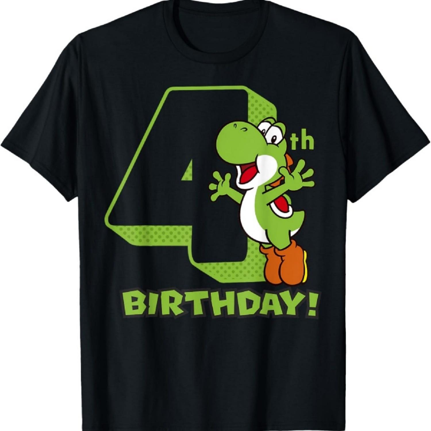Super Mario Yoshi 4th Birthday Action Portrait T-Shirt XXXXXL чорний
Super Mario Yoshi 4th Birthday Action Portrait T-Shirt XXXXXL чорний