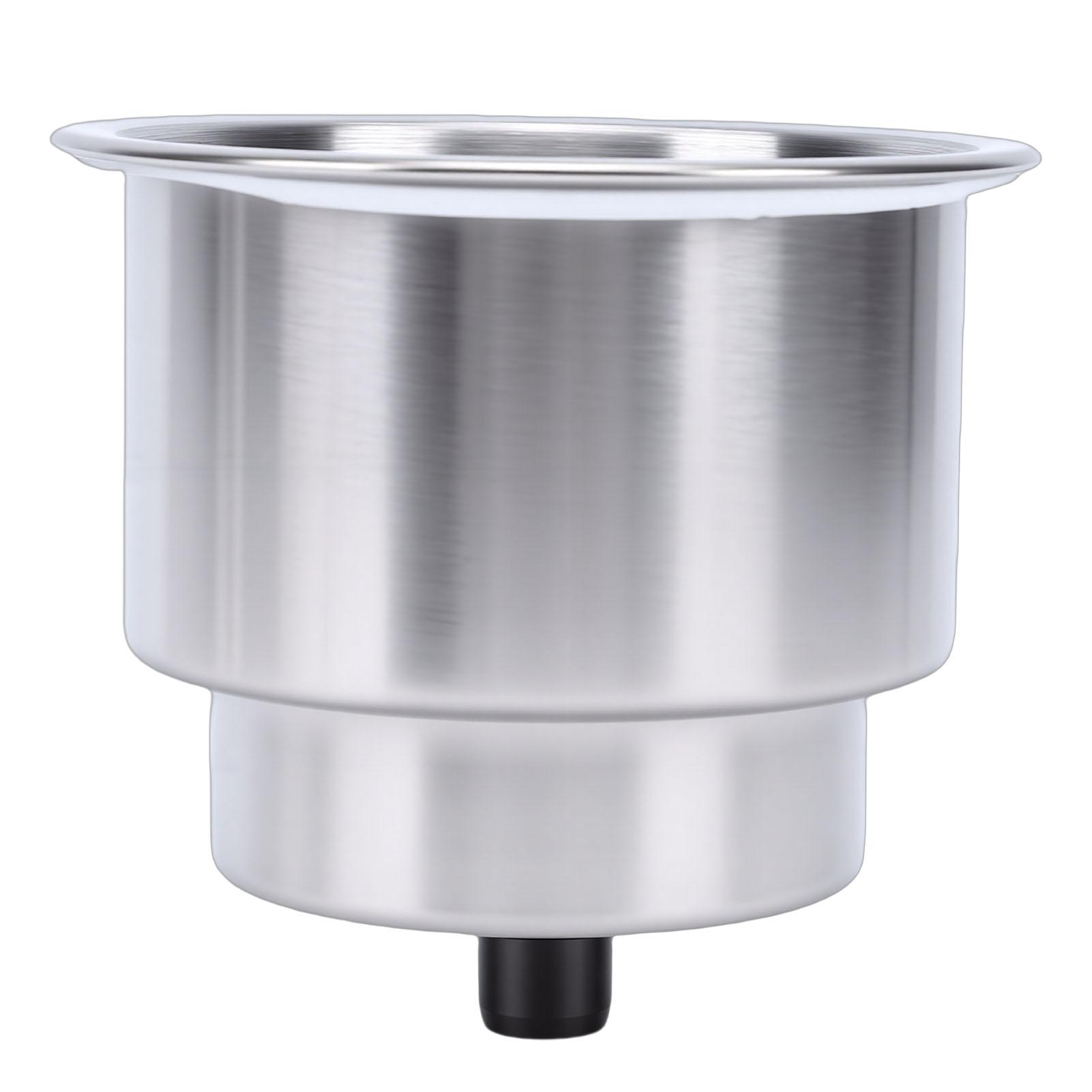 Stainless Steel Cup Drink Holder with Drain Non Slip Stable Marine Cup Holder Insert for Yachts RVs
Stainless Steel Cup Drink Holder with Drain Non Slip Stable Marine Cup Holder Insert for Yachts RVs