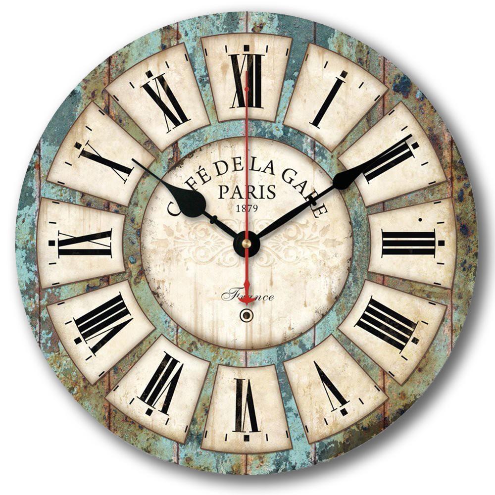 Винтажные настенные часы в стиле шебби-шик деревянные часы с римскими цифрами круглые кварцевые бесшумные подвесные настенные часы для гостиной домашний декор 12 inch разноцветный
Винтажные настенные часы в стиле шебби-шик деревянные часы с римскими цифрами круглые кварцевые бесшумные подвесные настенные часы для гостиной домашний декор 12 inch разноцветный