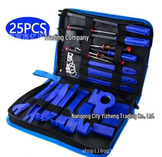 25-Piece Car Disassembly Tool Set for Audio, Bumpers, Dashboards & Trim Clips 25-Piece Set with Zipper Bag синий
25-Piece Car Disassembly Tool Set for Audio, Bumpers, Dashboards & Trim Clips 25-Piece Set with Zipper Bag синий