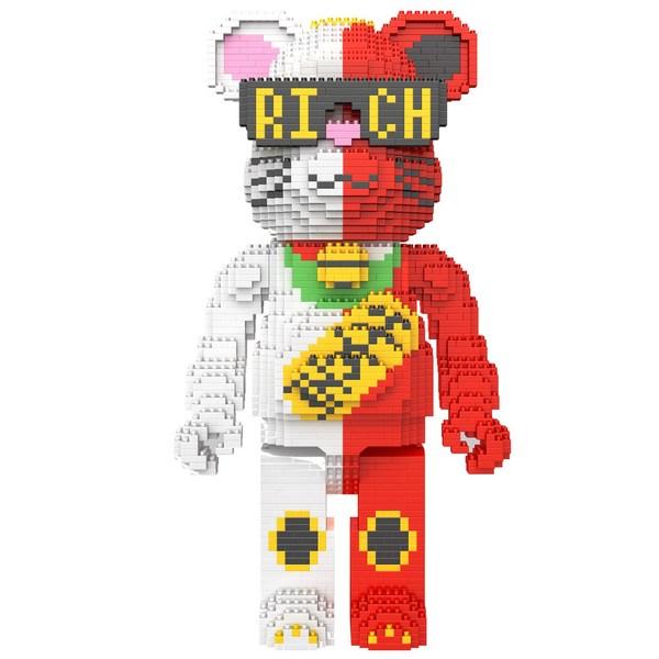 Rich Maneki Neko Brick Bear Art Игрушечная фигурка Украшение интерьера Блок, популярные корейские игрушки
Rich Maneki Neko Brick Bear Art Игрушечная фигурка Украшение интерьера Блок, популярные корейские игрушки