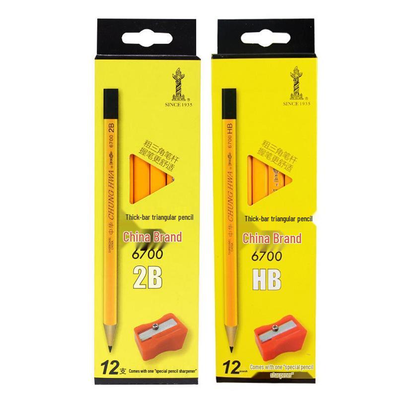 Thick Triangle Pencil for Children HB/2B - Ideal for Writing, Sketching, and Drawing 2B чорний
Thick Triangle Pencil for Children HB/2B - Ideal for Writing, Sketching, and Drawing 2B чорний