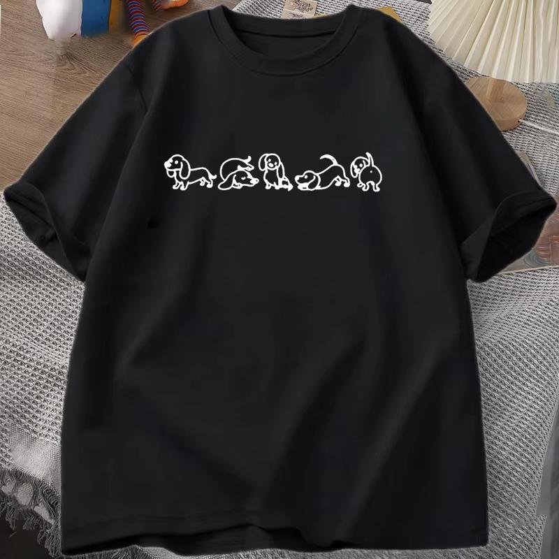 Funny Dog Print T-shirts Women Men Summer Casual T-shirts O Neck Short-sleeved T-shirts Fashion Shirts Tee XL чёрный
Funny Dog Print T-shirts Women Men Summer Casual T-shirts O Neck Short-sleeved T-shirts Fashion Shirts Tee XL чёрный