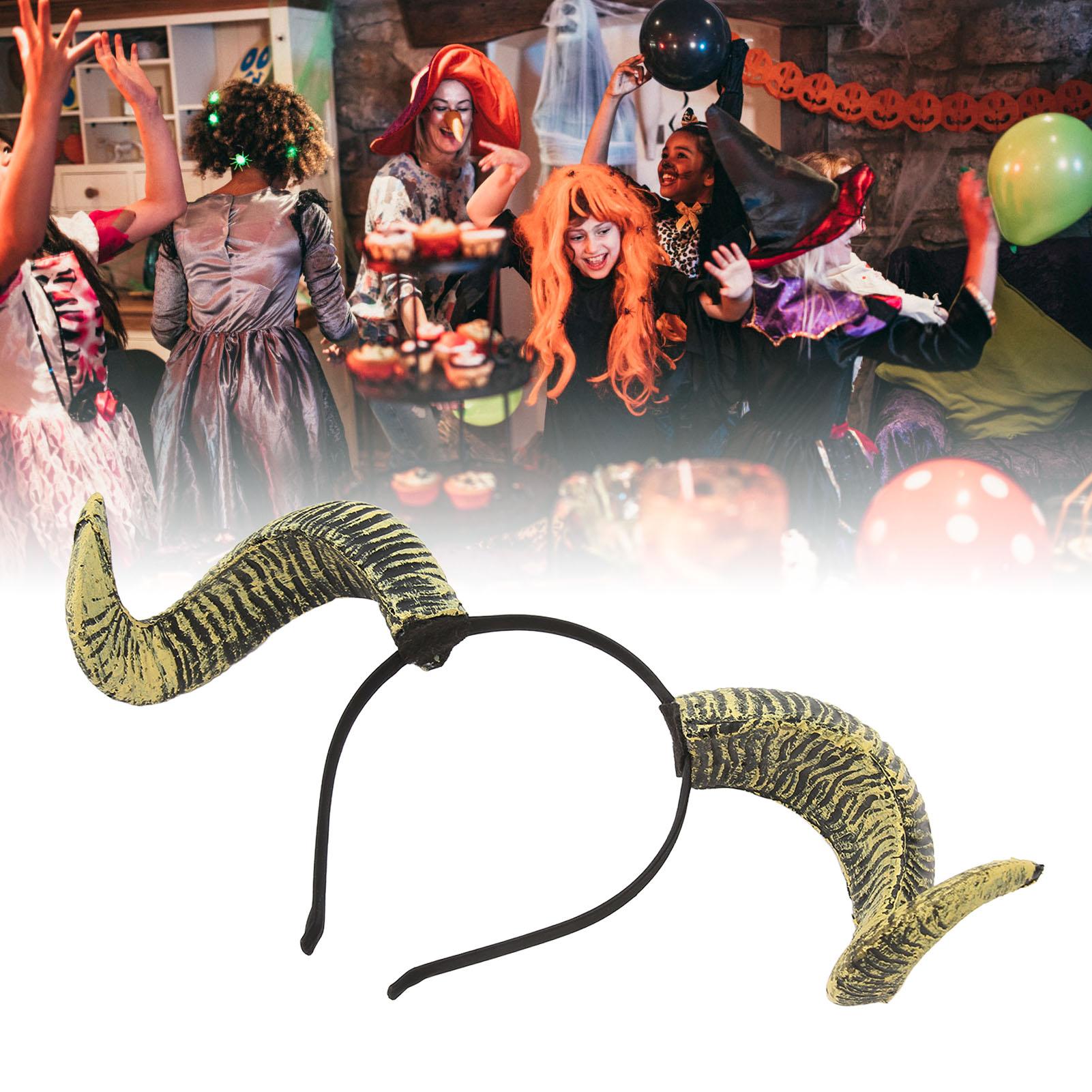 Sheep Horn Headband Exquisite Unique Funny Halloween Cosplay Party Horn Hair Hoop Accessory Photo Props
Sheep Horn Headband Exquisite Unique Funny Halloween Cosplay Party Horn Hair Hoop Accessory Photo Props