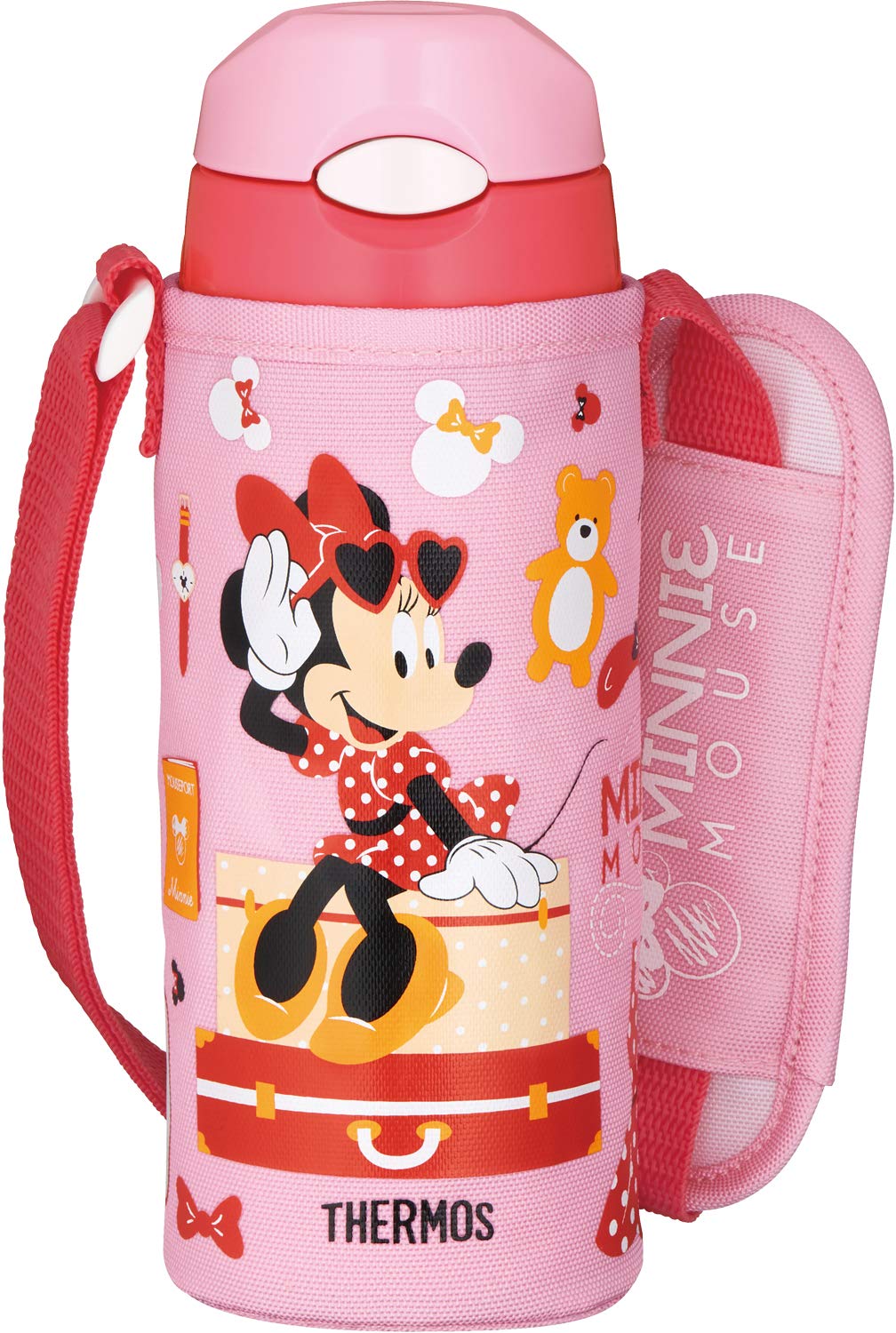 Thermos FHL-402FDS PK-C Vacuum Insulated Straw Bottle, 13.5 fl oz (400 ml), Minnie, Pink Coral, Cold Retention
Thermos FHL-402FDS PK-C Vacuum Insulated Straw Bottle, 13.5 fl oz (400 ml), Minnie, Pink Coral, Cold Retention