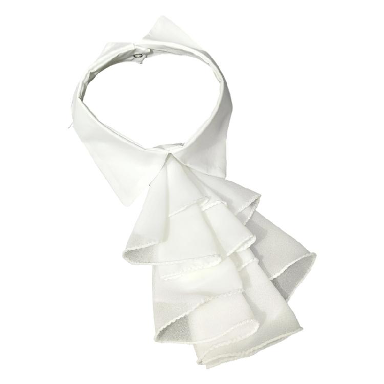 Removable Shirt Collar Elegant Layered Ruffled Front Layering Faux Collar Insert for Womens Victorian Casual Outfit 1
Removable Shirt Collar Elegant Layered Ruffled Front Layering Faux Collar Insert for Womens Victorian Casual Outfit 1