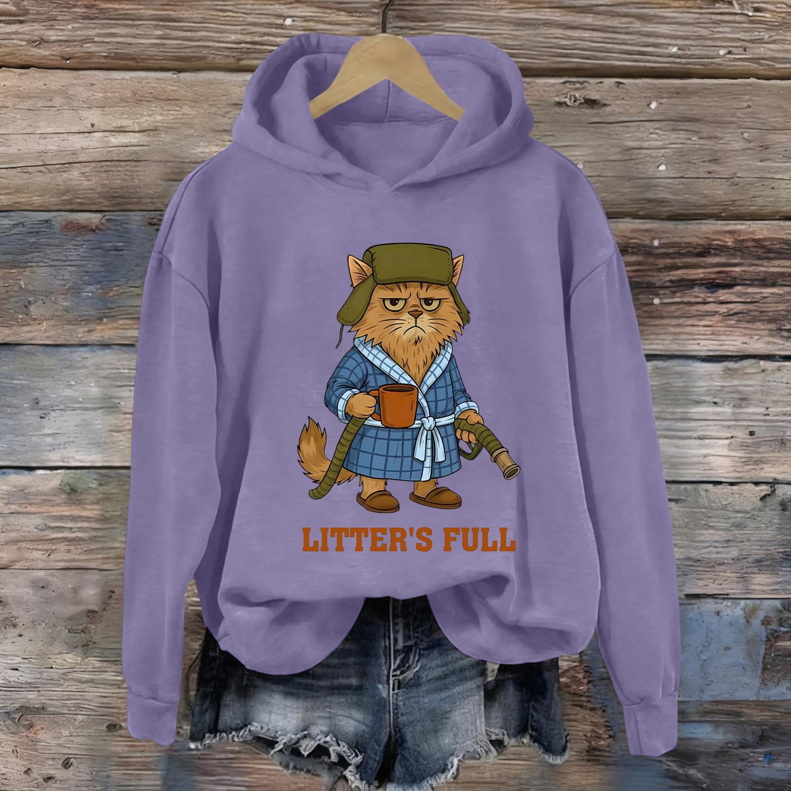 Women s Fashion Daily Versatile Casual Sweatshirts Long Sleeve Hooded Top Sweatshirts L фіолетовий
Women s Fashion Daily Versatile Casual Sweatshirts Long Sleeve Hooded Top Sweatshirts L фіолетовий