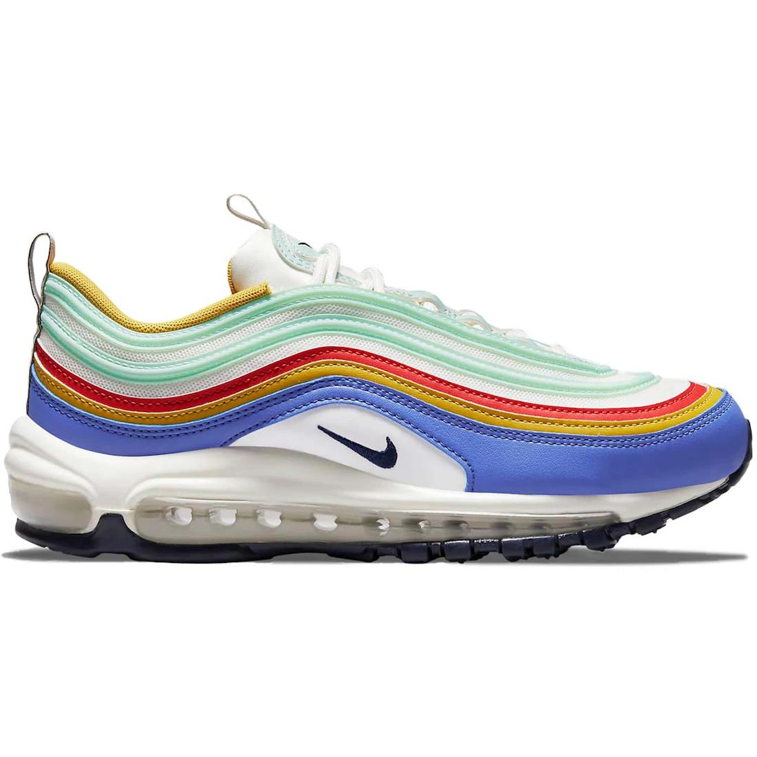Sneaker Nike Air Max 97 Sapphire Pistachio Frost Obsidian (Women s)(DH5724-100) 36
Sneaker Nike Air Max 97 Sapphire Pistachio Frost Obsidian (Women s)(DH5724-100) 36