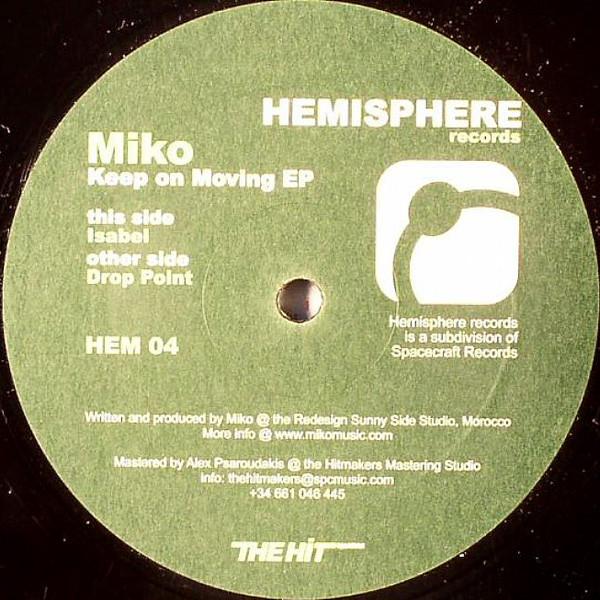 12inch Record MIKO - Keep On Moving EP HEM04 Hemisphere Reco 2006 France Dance & Electronica Used
12inch Record MIKO - Keep On Moving EP HEM04 Hemisphere Reco 2006 France Dance & Electronica Used