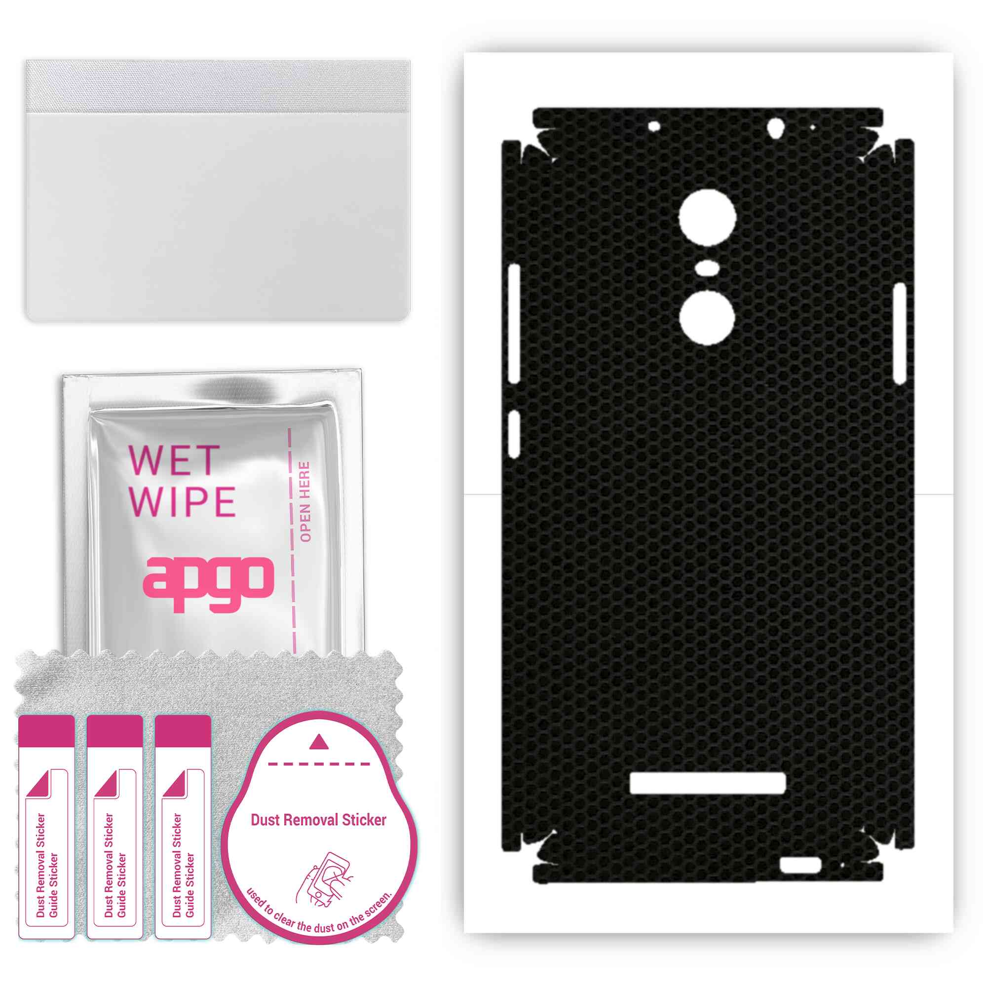 Apgo Protective Skin Sticker for the back+sides compatible with Xiaomi Redmi Note 3 Note 3 Pro, Full Wrap Film, Foil, Vinyl - Pattern Matrix
Apgo Protective Skin Sticker for the back+sides compatible with Xiaomi Redmi Note 3 Note 3 Pro, Full Wrap Film, Foil, Vinyl - Pattern Matrix