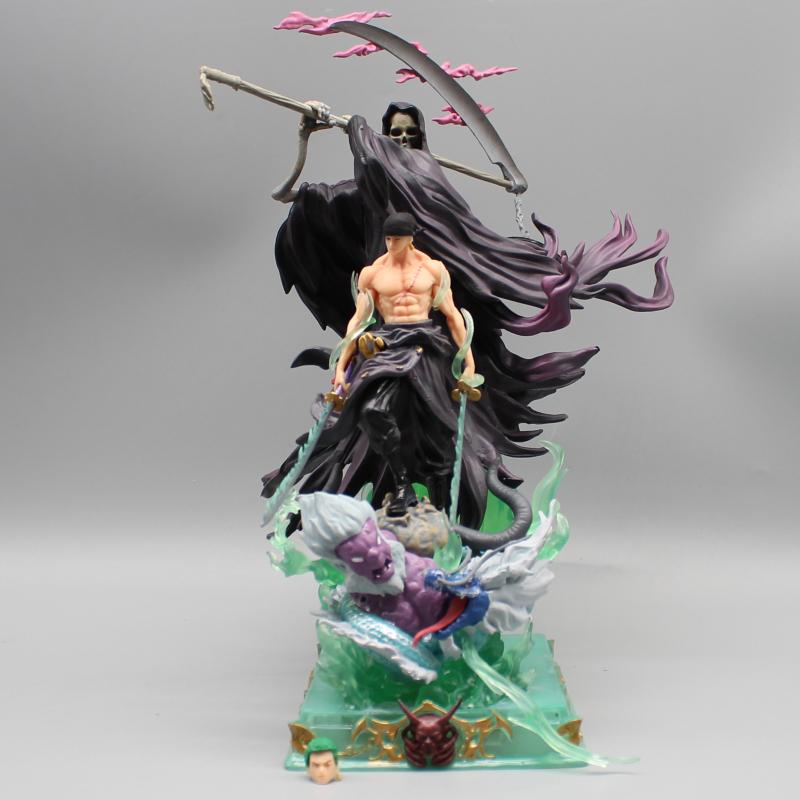 One Piece Zoro Anime PVC Figure - 23.5cm Statue with 2 Heads Collectible Desktop Ornament Model Toy for Kids Christmas Gift
One Piece Zoro Anime PVC Figure - 23.5cm Statue with 2 Heads Collectible Desktop Ornament Model Toy for Kids Christmas Gift