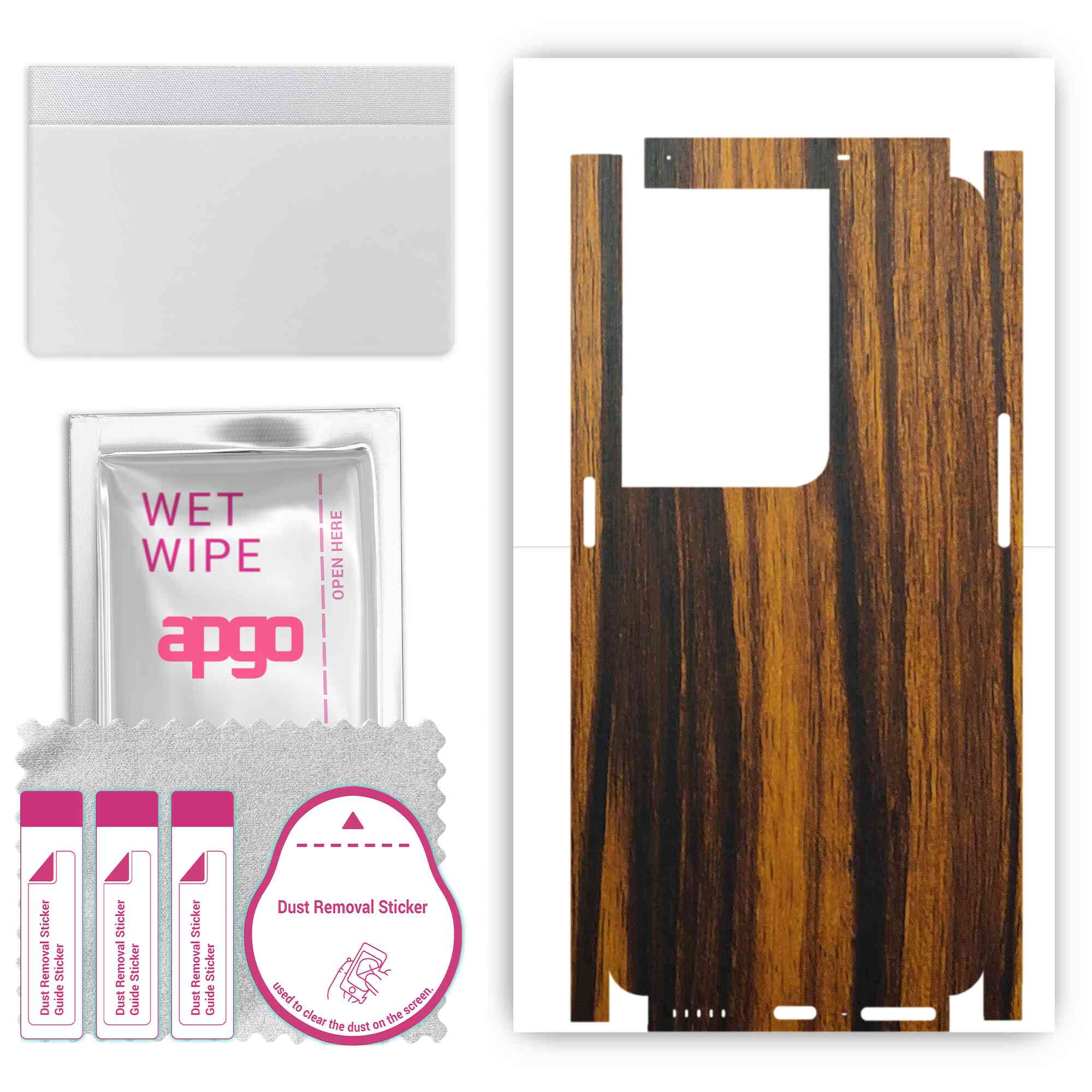 apgo Protective Skin Sticker for the back+sides compatible with Oppo Reno8 Pro+, Full Wrap Film, Foil, Vinyl - Pattern Tigerwood
apgo Protective Skin Sticker for the back+sides compatible with Oppo Reno8 Pro+, Full Wrap Film, Foil, Vinyl - Pattern Tigerwood