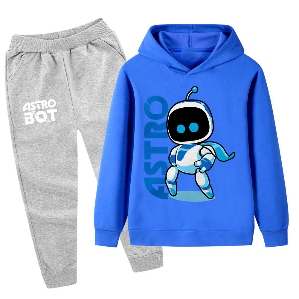 PB1337 Дитячі Набори для Хлопчиків та Дівчаток з Принтом Astro Bot, Худі з Довгими Рукавами та Штани 120cm
PB1337 Дитячі Набори для Хлопчиків та Дівчаток з Принтом Astro Bot, Худі з Довгими Рукавами та Штани 120cm