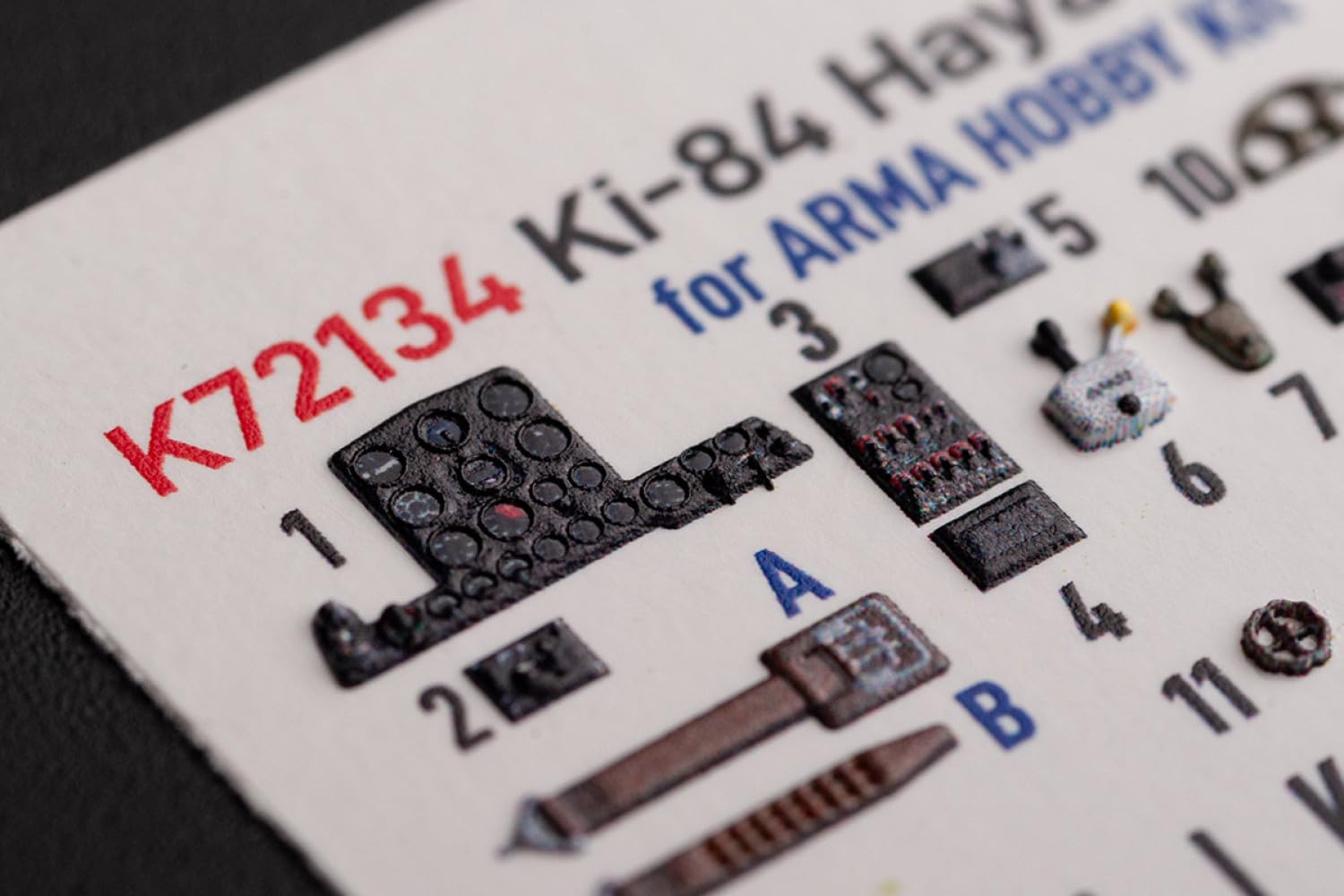Reskit Nakajima Ki84 Type 4 Fighter Shippu Interior 3D Decal Alma Plastic Model Decal RSKK72134 1/72 (для хобби)
Reskit Nakajima Ki84 Type 4 Fighter Shippu Interior 3D Decal Alma Plastic Model Decal RSKK72134 1/72 (для хобби)