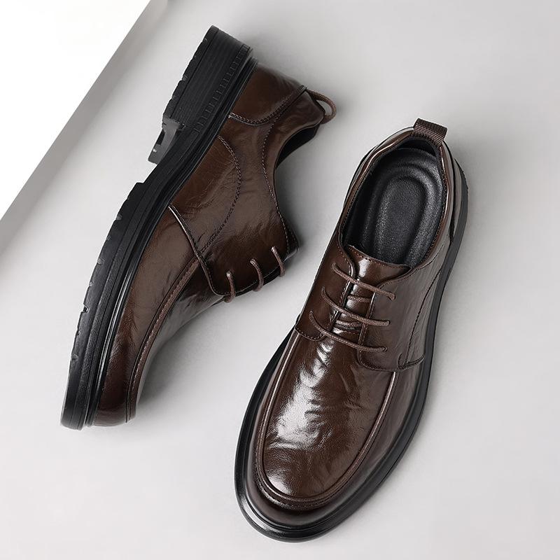 Men s Comfortable Genuine Leather British Thick-soled Business Leather Shoes for Spring New Lace-up Oxford Shoes 2026 38 коричневый
Men s Comfortable Genuine Leather British Thick-soled Business Leather Shoes for Spring New Lace-up Oxford Shoes 2026 38 коричневый
