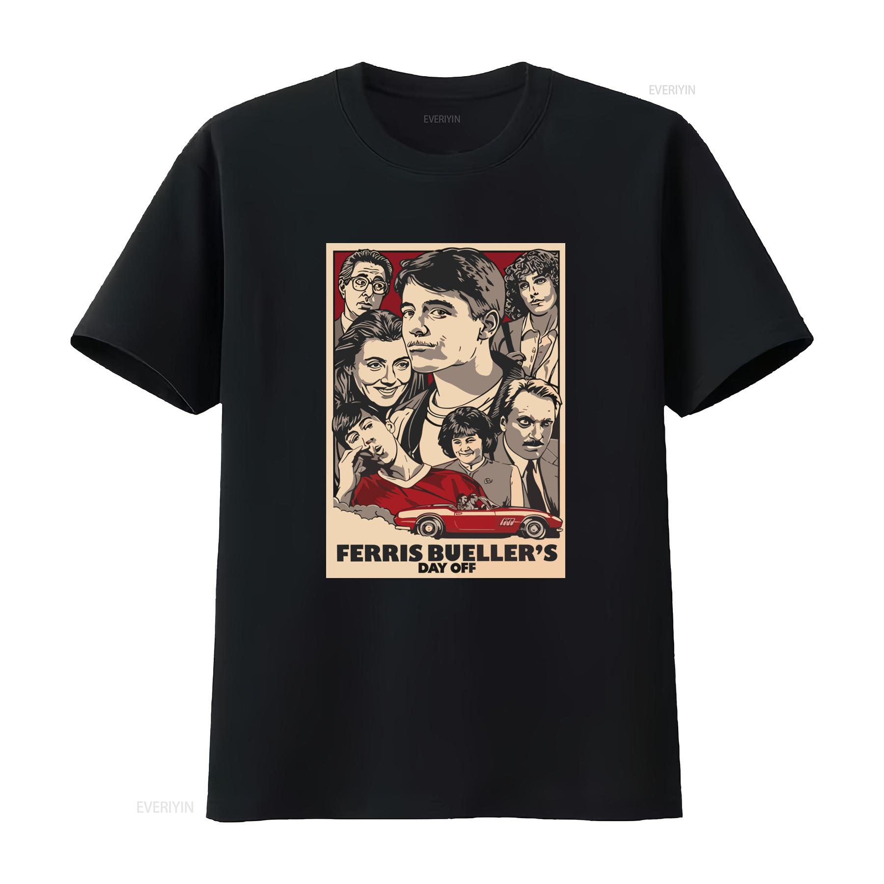 Ferris Buellers Day Off T Shirt Heavy Cotton New Apparel Classic Movie Print vintage Washed Comfortable Stretched Casual 4XL
Ferris Buellers Day Off T Shirt Heavy Cotton New Apparel Classic Movie Print vintage Washed Comfortable Stretched Casual 4XL
