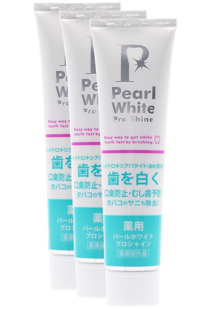 Medicated Pearl White Pro Shine 120g Value 3-pack Toothpaste Whitening Removes bad breath Prevents tooth decay
Medicated Pearl White Pro Shine 120g Value 3-pack Toothpaste Whitening Removes bad breath Prevents tooth decay
