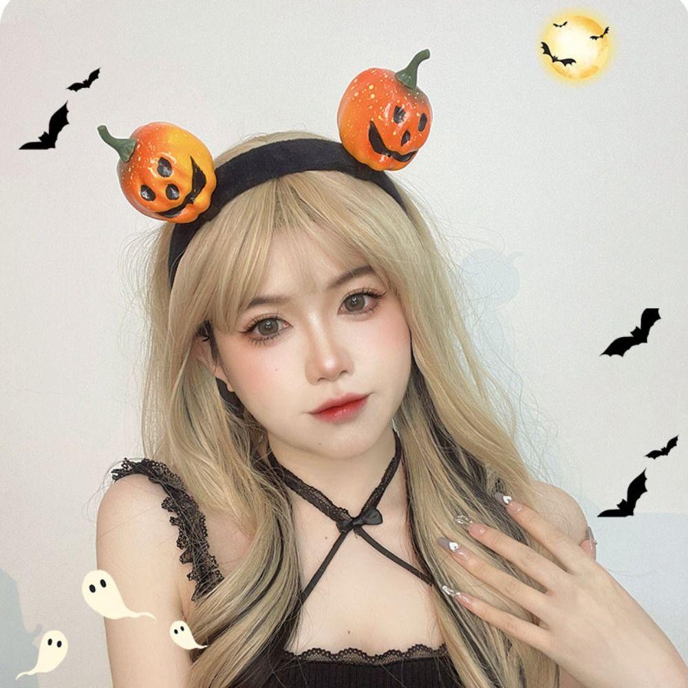 Hairband Halloween Hairpin Simulation Halloween Headband Funny Pumpkin Hair Clip Ladies
Hairband Halloween Hairpin Simulation Halloween Headband Funny Pumpkin Hair Clip Ladies