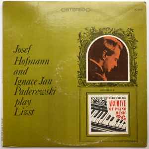 LP Record JOSEF HOFMANN IGNACE JAN PADEREWS Josef Hofmann And Ignace Jan Padere X916 EVEREST US Classical Used
LP Record JOSEF HOFMANN IGNACE JAN PADEREWS Josef Hofmann And Ignace Jan Padere X916 EVEREST US Classical Used