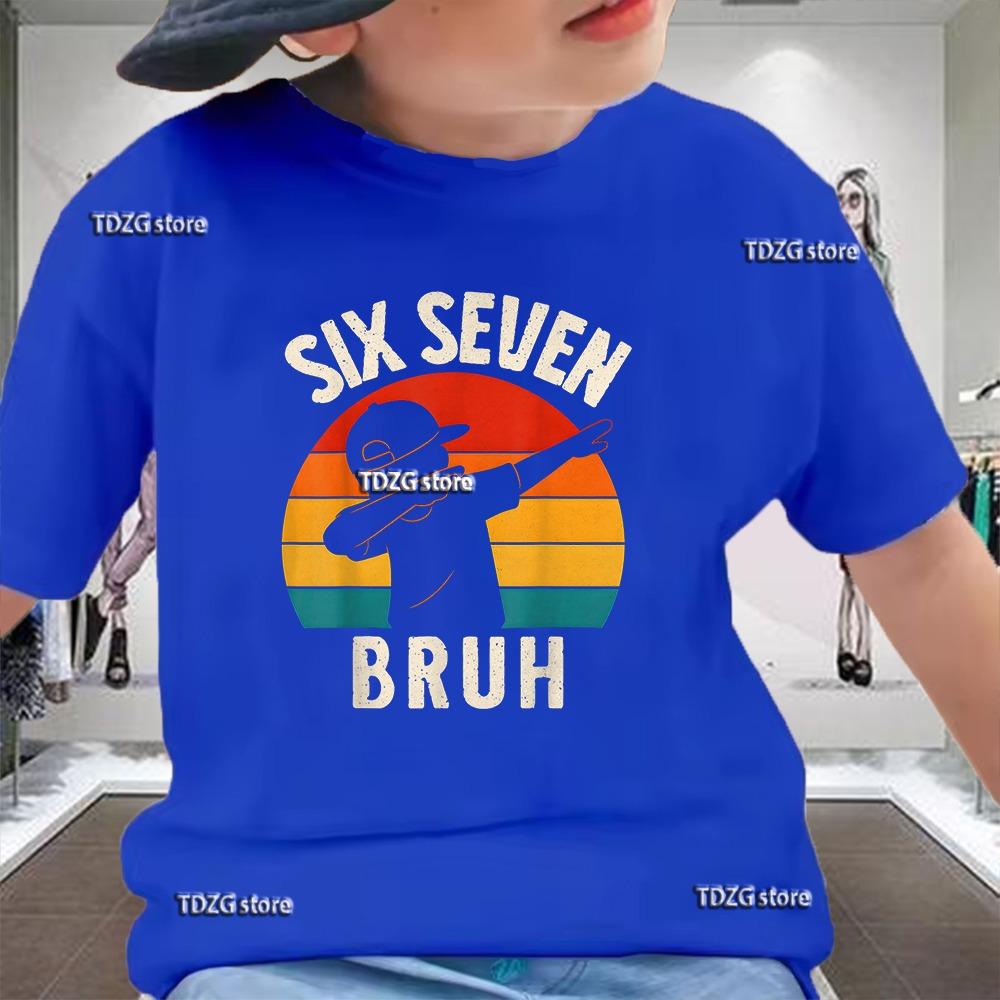 Summer Six Seven 67 Cool Print Children s Tshirt Short Sleeve Cartoon Fashion Boys Tees Shirt Casual Harajuku Kid Clothes 100
Summer Six Seven 67 Cool Print Children s Tshirt Short Sleeve Cartoon Fashion Boys Tees Shirt Casual Harajuku Kid Clothes 100