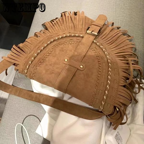 WTEMPO Retro Women Maillard Style Tassel Single Shoulder Bags Faux Suede Elegant Fashion Zipper Shopping Travel Message Bag 1pc хакі
WTEMPO Retro Women Maillard Style Tassel Single Shoulder Bags Faux Suede Elegant Fashion Zipper Shopping Travel Message Bag 1pc хакі