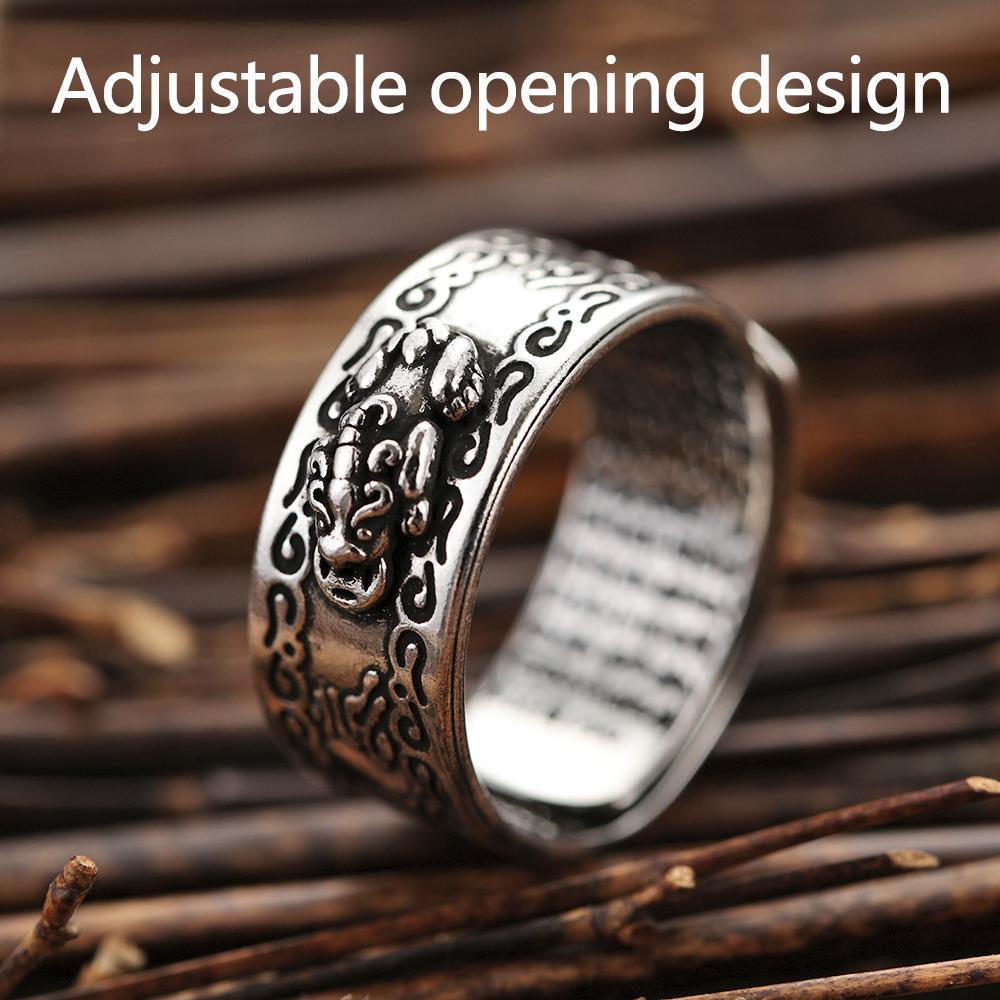 Unisex Gold/Silver Protection Wealth Lucky Rings Adjustable Pixiu Feng Shui Jewelry срібний
Unisex Gold/Silver Protection Wealth Lucky Rings Adjustable Pixiu Feng Shui Jewelry срібний