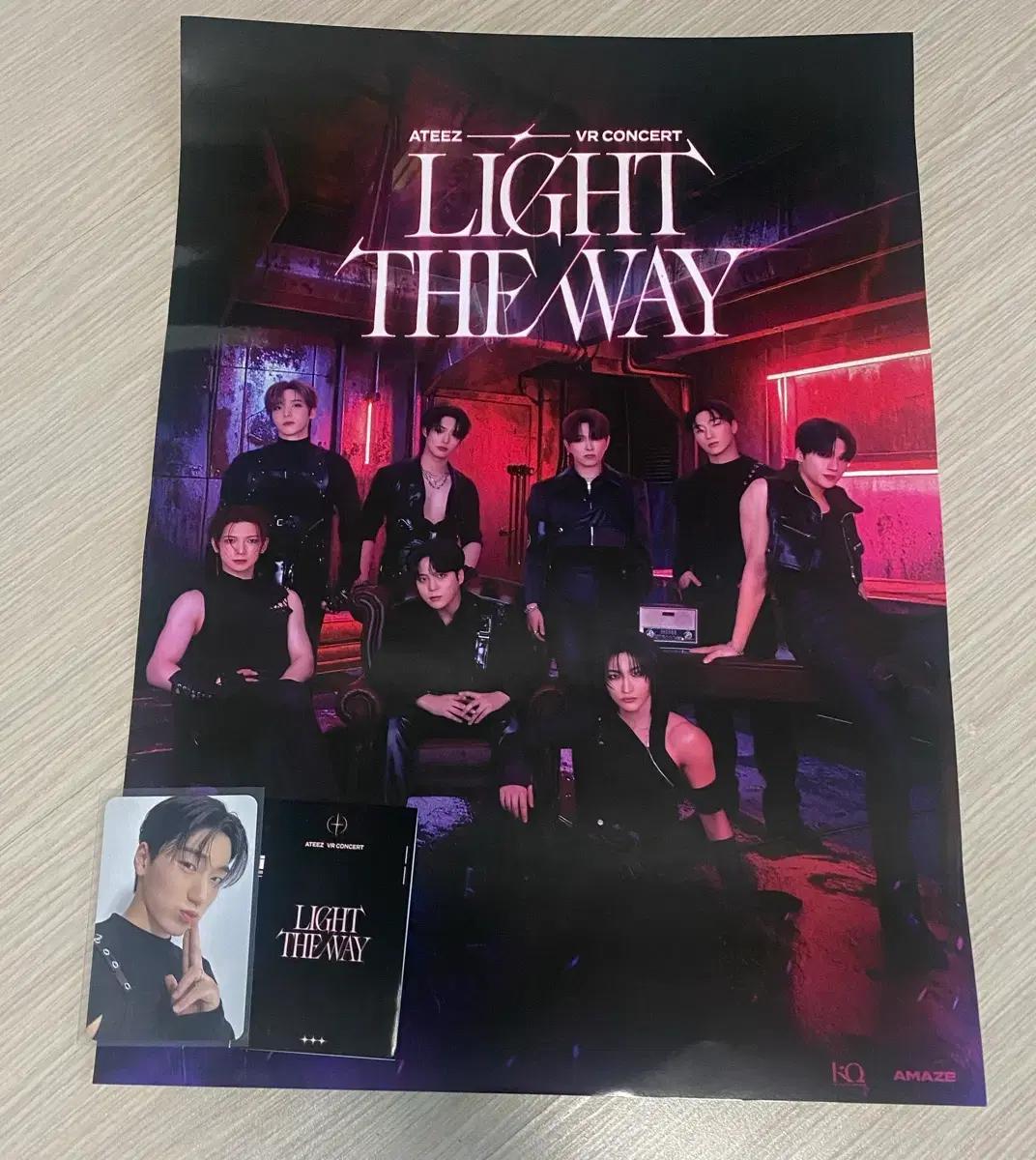 ATEEZ VR CGV Bonus Poster Mountain Used
ATEEZ VR CGV Bonus Poster Mountain Used