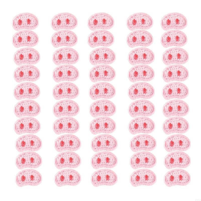 50Pcs Pink Pig Nose Embroidered Patches Iron on Patches Small Repair Patches Sewing on Applique Patches for Clothes Bag рожевий
50Pcs Pink Pig Nose Embroidered Patches Iron on Patches Small Repair Patches Sewing on Applique Patches for Clothes Bag рожевий